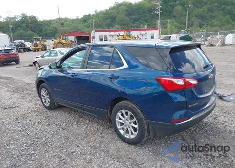 2021 Chevrolet Equinox Awd Lt из США, поврежденный, VIN 3GNAXUEV7ML315860